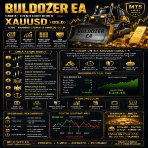 Robot Buldozer Gold